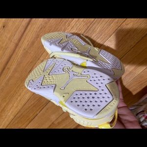 Yellow Toddler Jordans . Size 7